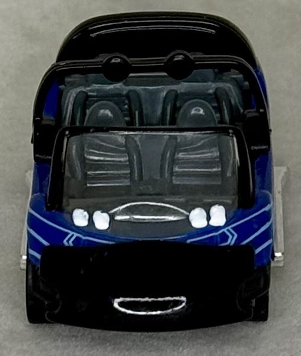 Disney Parks Exclusive Test Track Vehicle Blue Diecast Car Epcot Chevrolet Chevy